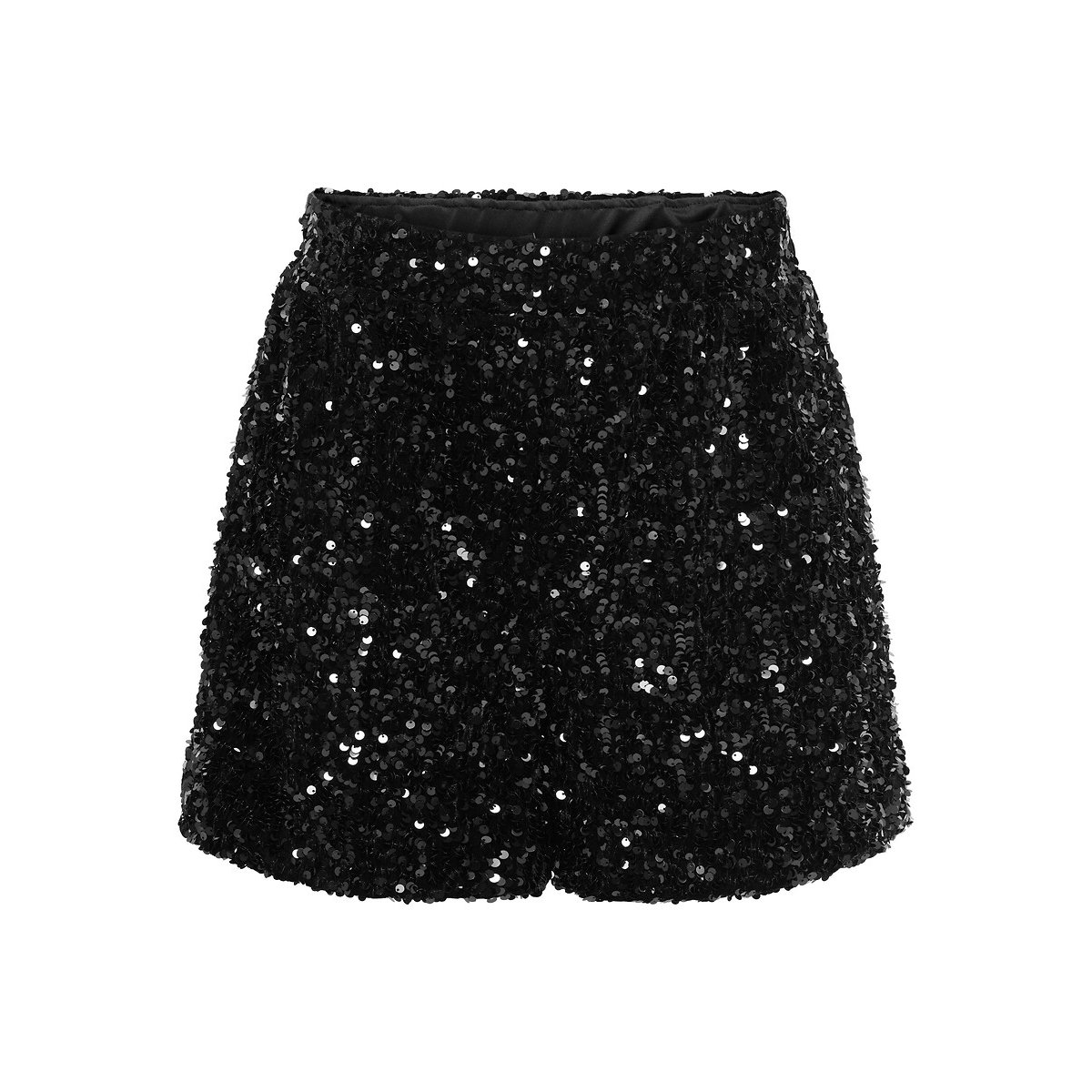 Short à sequins noir, ONLY