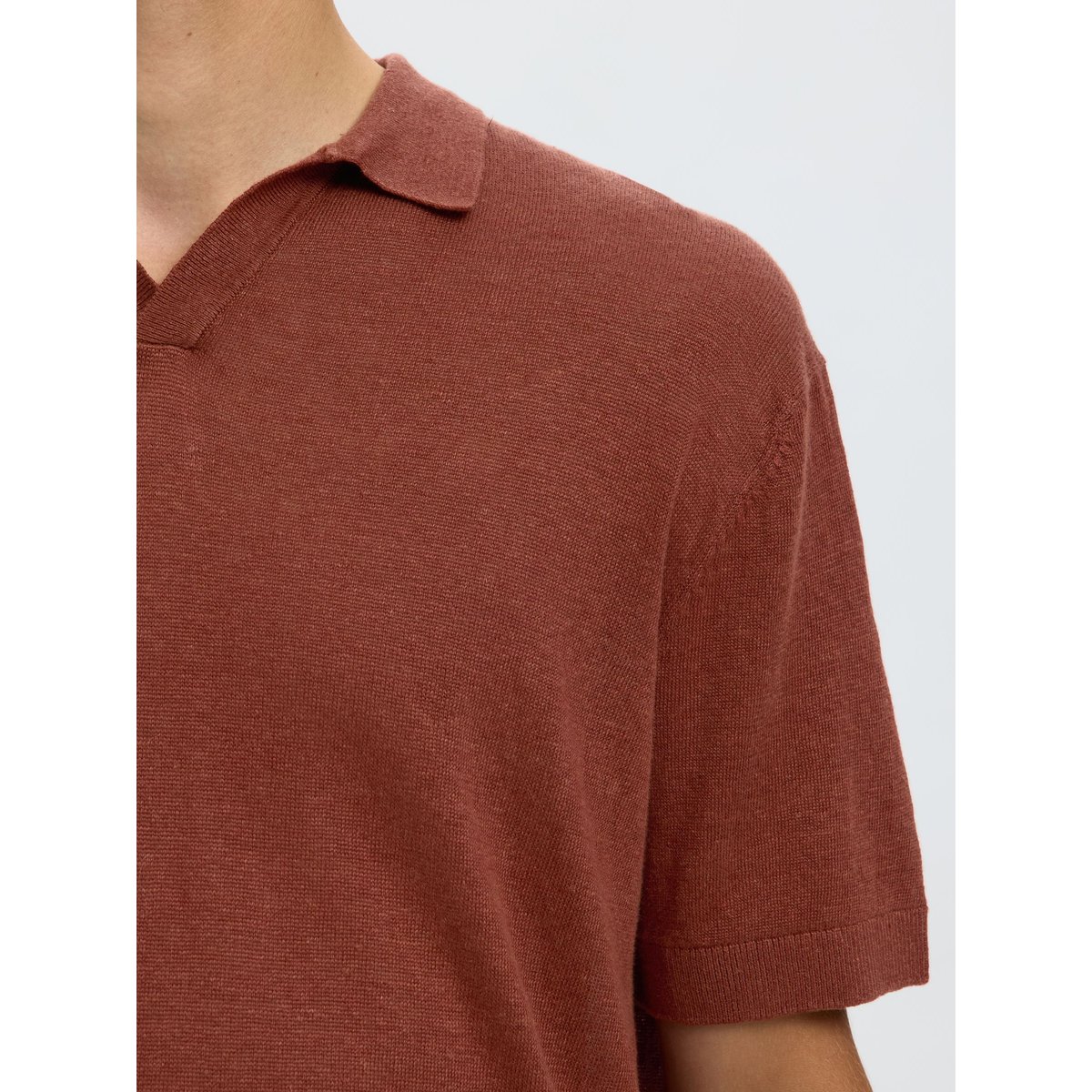Polo rouge - cherry mahogany, SELECTED