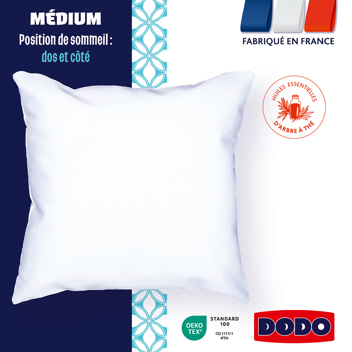 Oreiller moelleux, Melato Rêve blanc, DODO