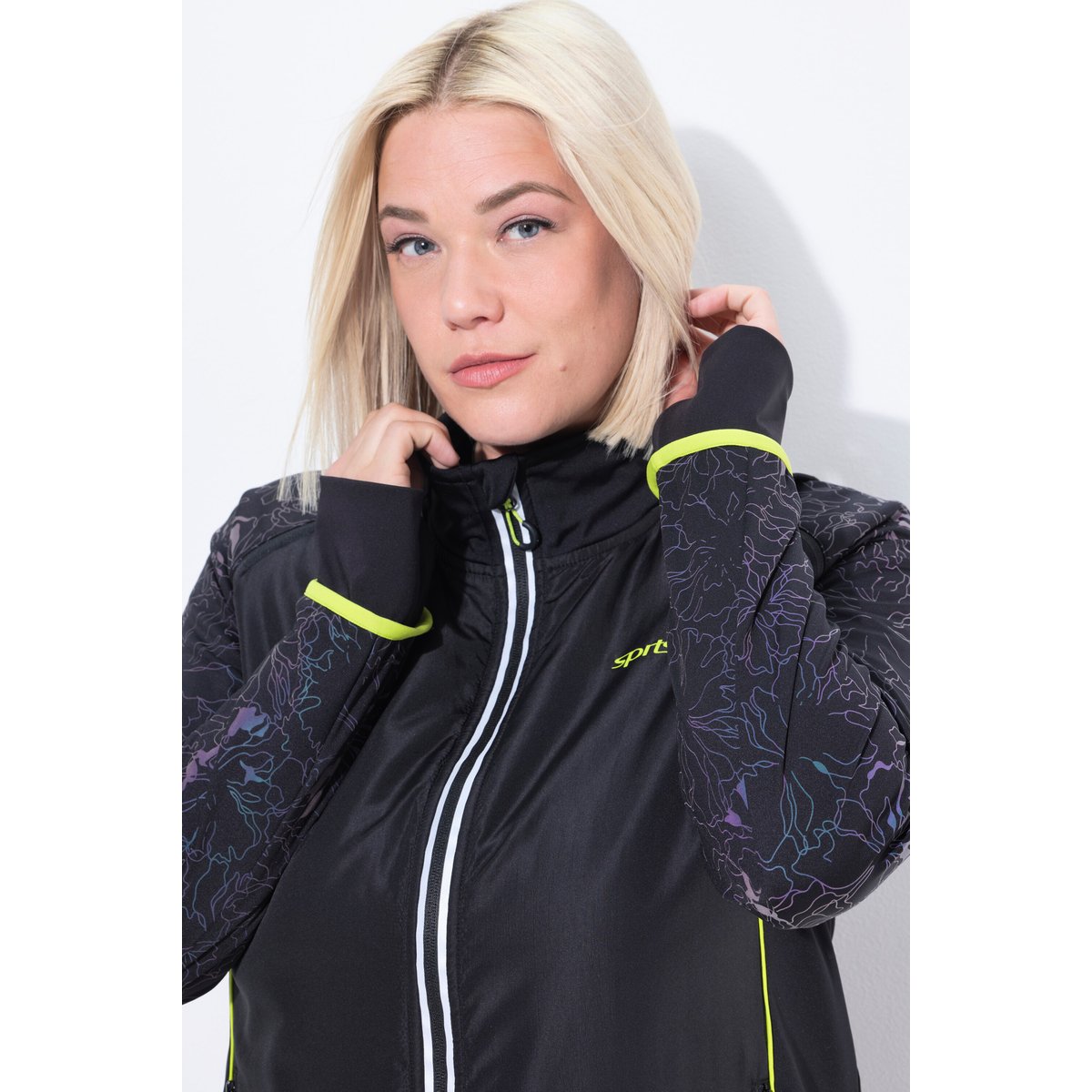 Veste technique longue 2-en-1 noir, ULLA POPKEN