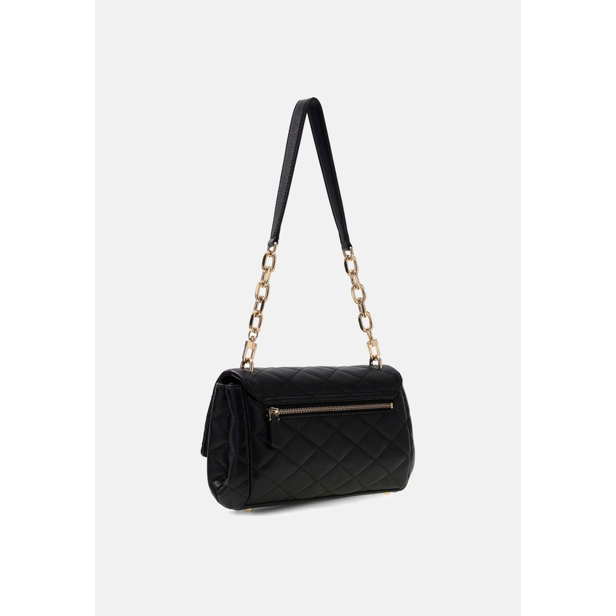 Sac À Bandoulière Matelassé Frances noir, GUESS