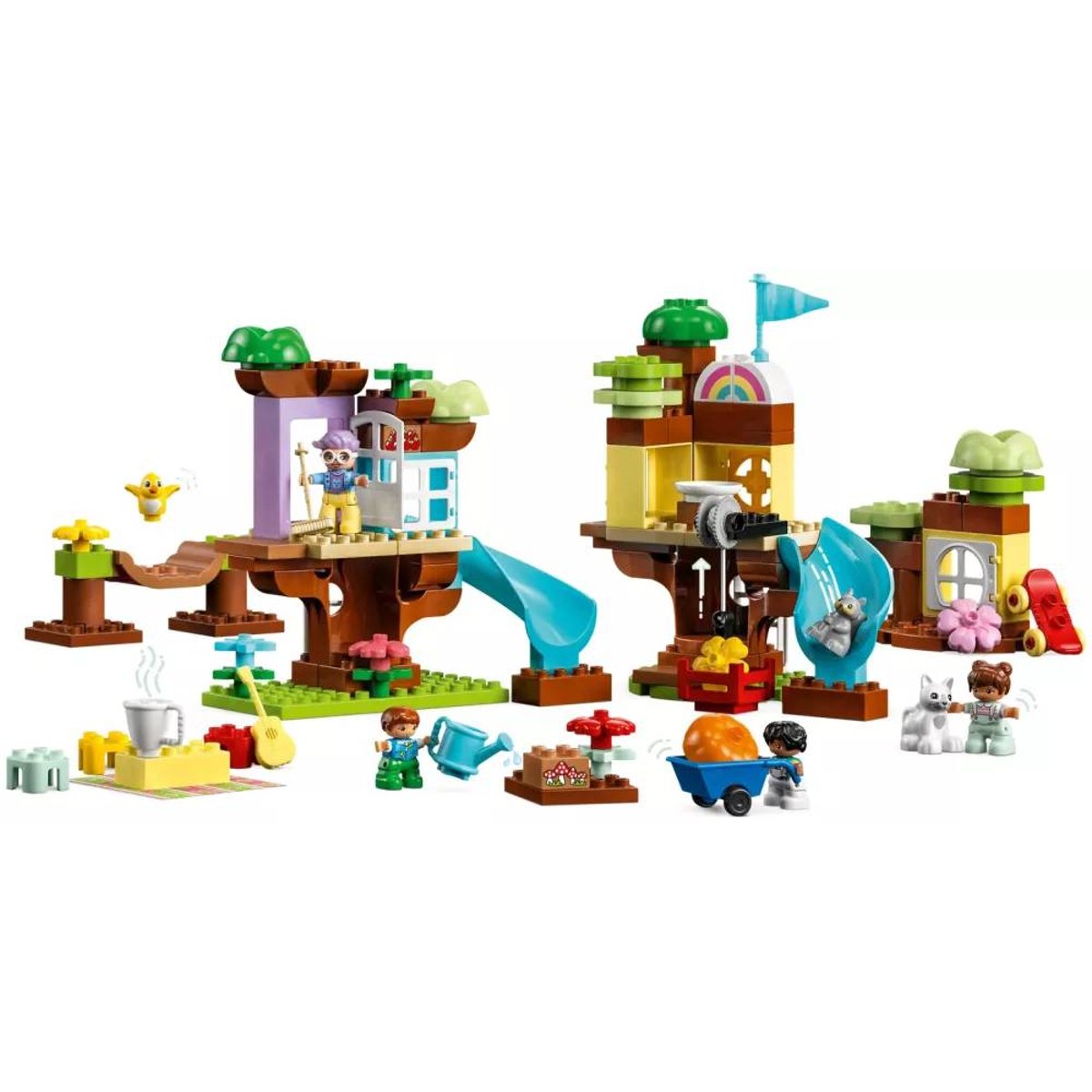 LEGO DUPLO - Cabane dans l'arbre 3-en-1 - 10993 pour les petits aventuriers multicolore, LEGO
