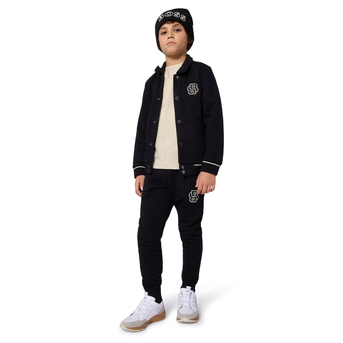 T-shirt à manches courtes vanille, BOSS KIDSWEAR
