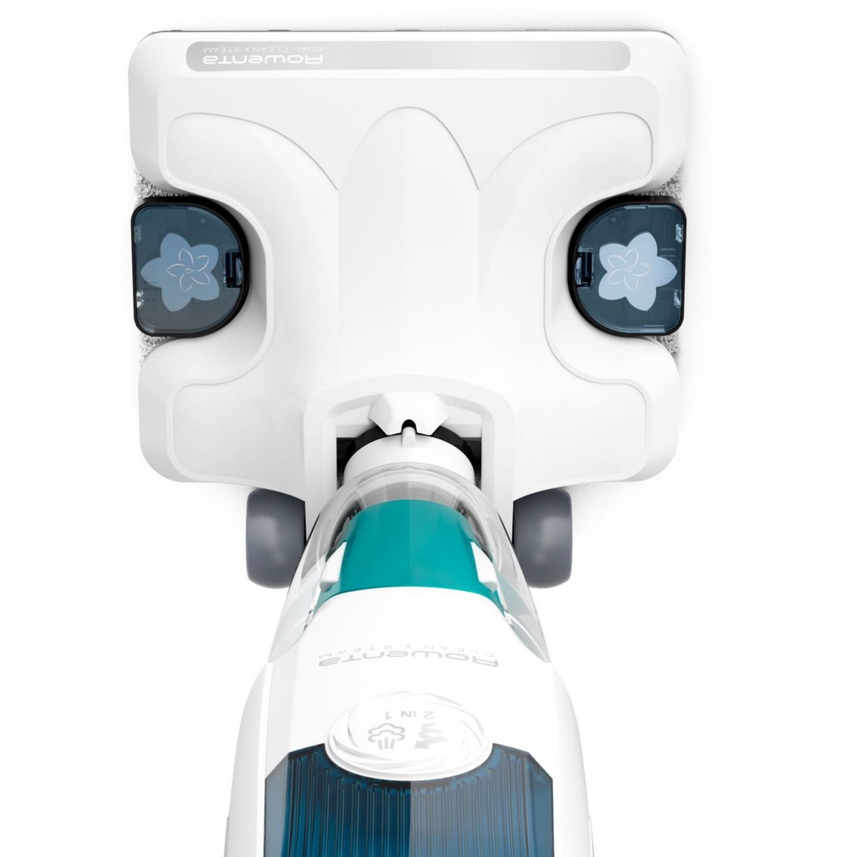 Balai vapeur RY7777WH Clean & Steam Revolution blanc, ROWENTA