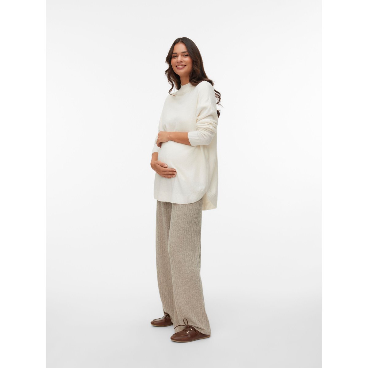 Pull En Maille birch, VERO MODA