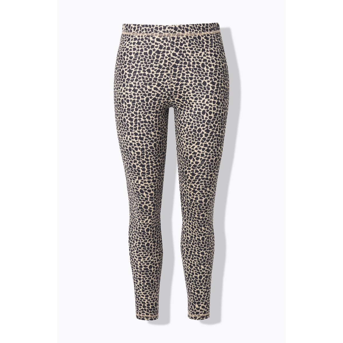 Legging technique de ski, motif léopard noir, ULLA POPKEN