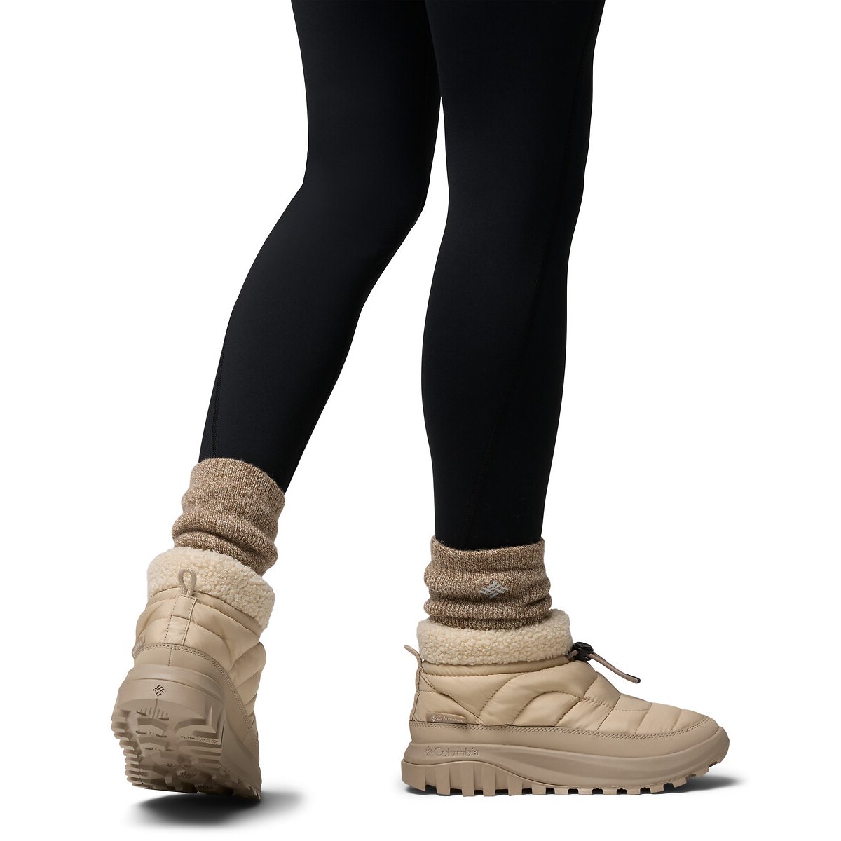 Boots d’hiver imperméables SNOWTROT™ SHORTY beige, COLUMBIA