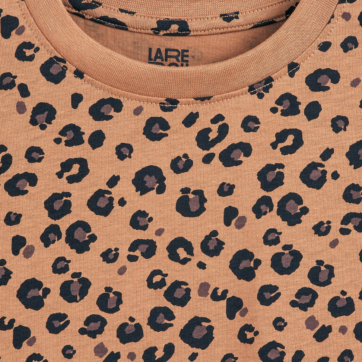 T-shirt manches courtes imprimé animalier 18 mois-14 ans imprimé léopard, LA REDOUTE COLLECTIONS
