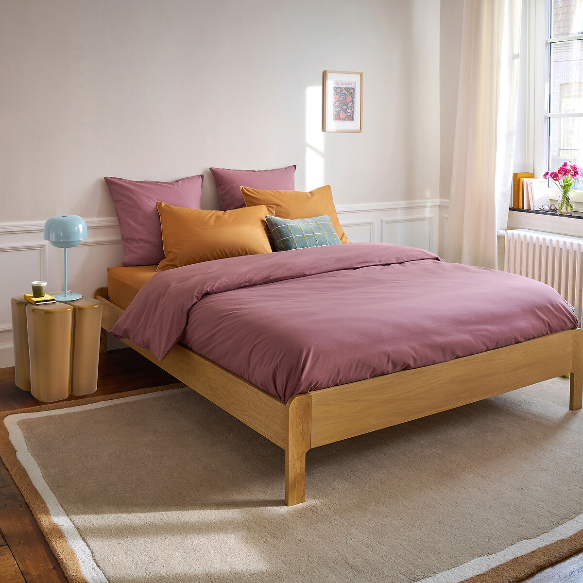 Eichenbett mit Bettkasten, TALET eichenfurnier, LA REDOUTE INTERIEURS