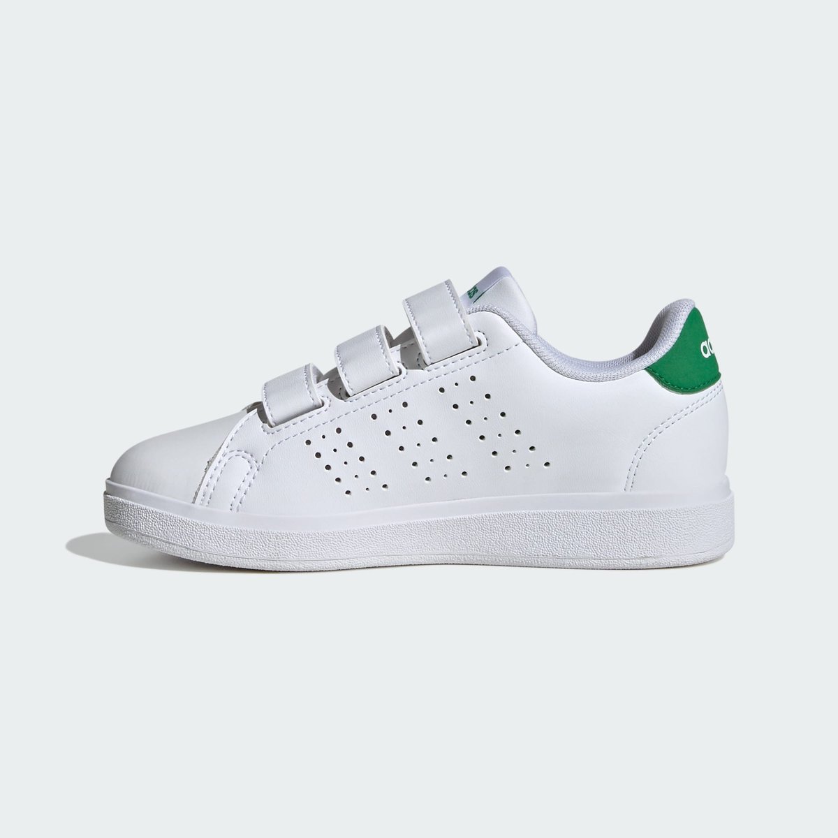 Baskets Advantage Base 2.0 blanc/vert, ADIDAS SPORTSWEAR
