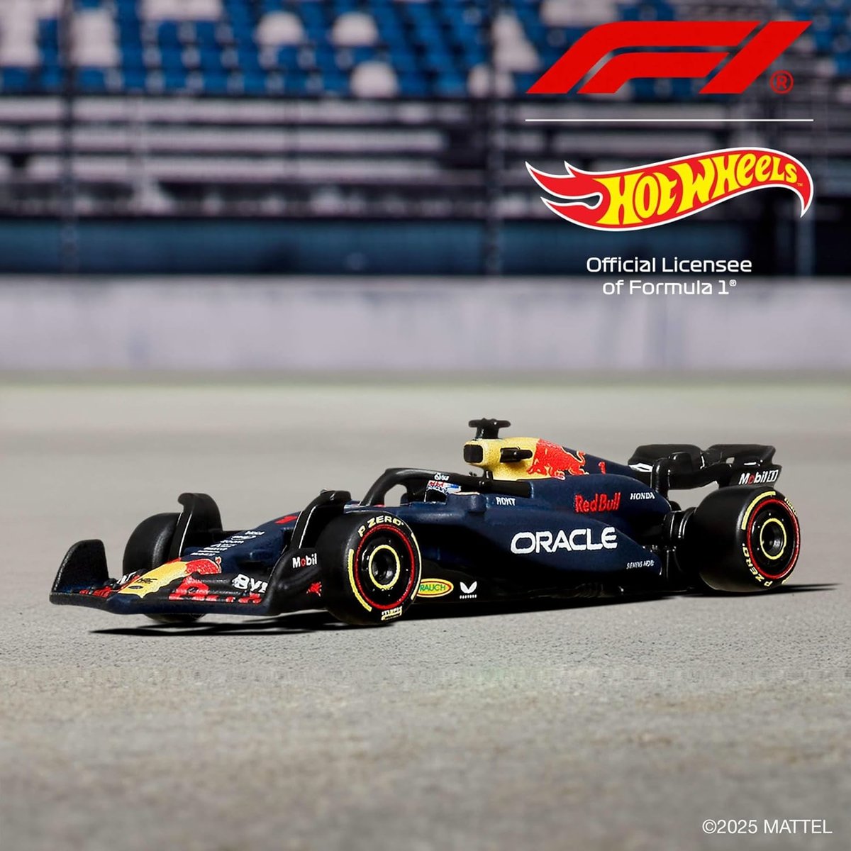 Hot Wheels - Véhicule Bull Racing RB20 Formule 1 violet, MATTEL