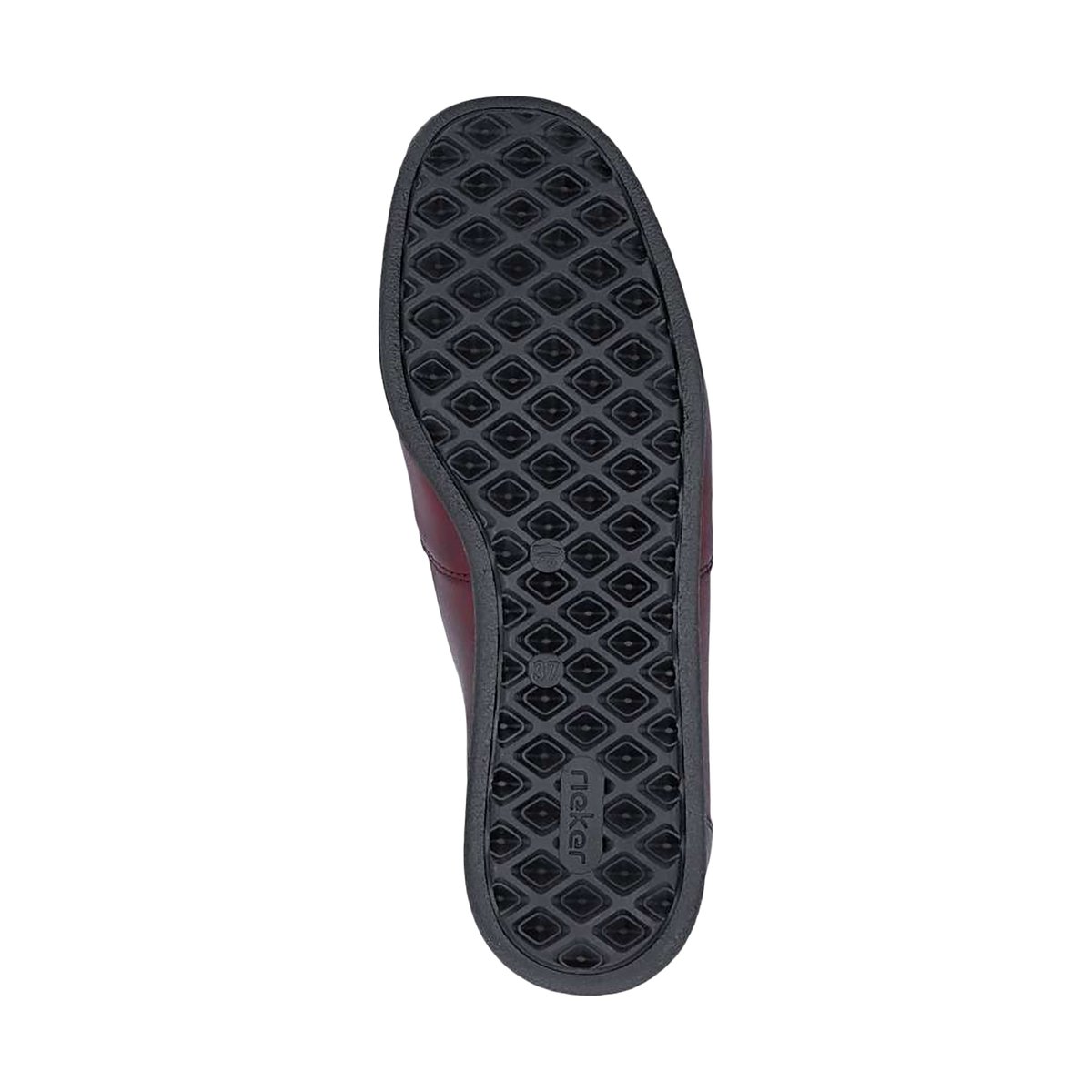 Basket Cuir rouge, RIEKER