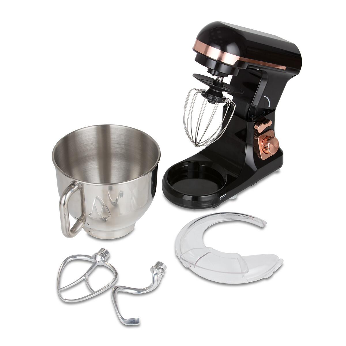 1000W 3-in-1 Stand Mixer - T12033 rose gold, TOWER
