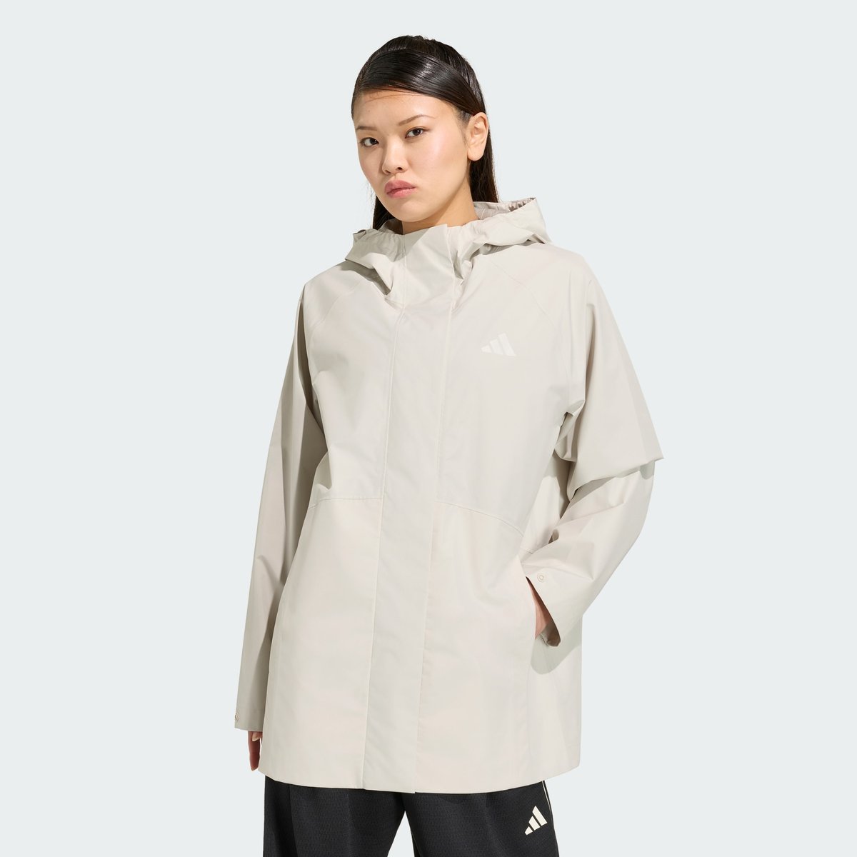 Parka De Pluie Essentials Parka De Pluie Essentials beige, ADIDAS SPORTSWEAR