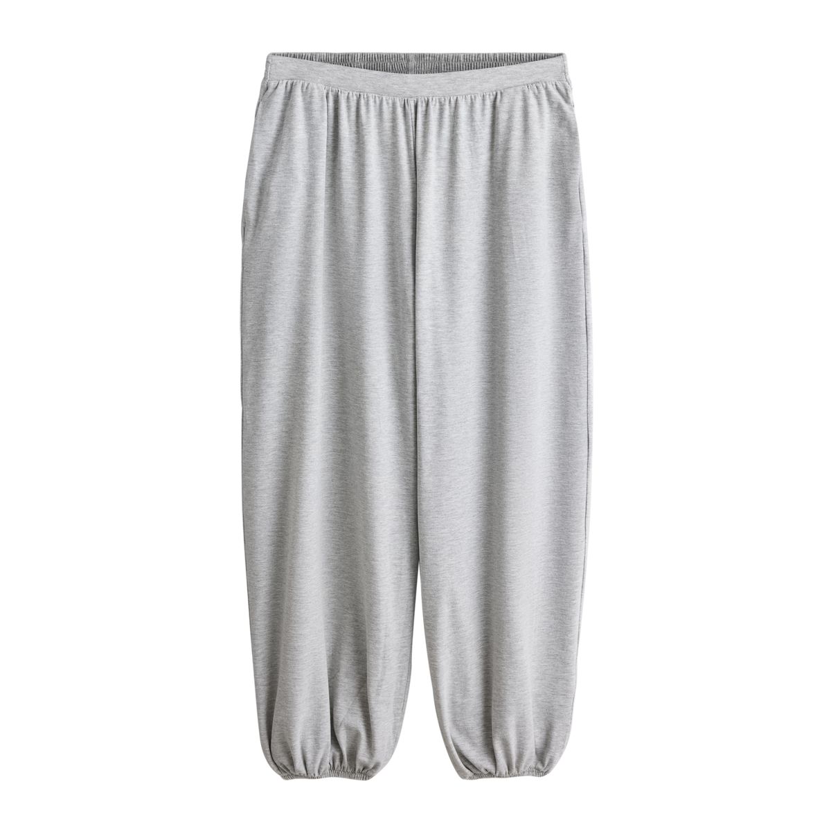 Pyjama en jersey à pantalon bouffant gris, NEXT
