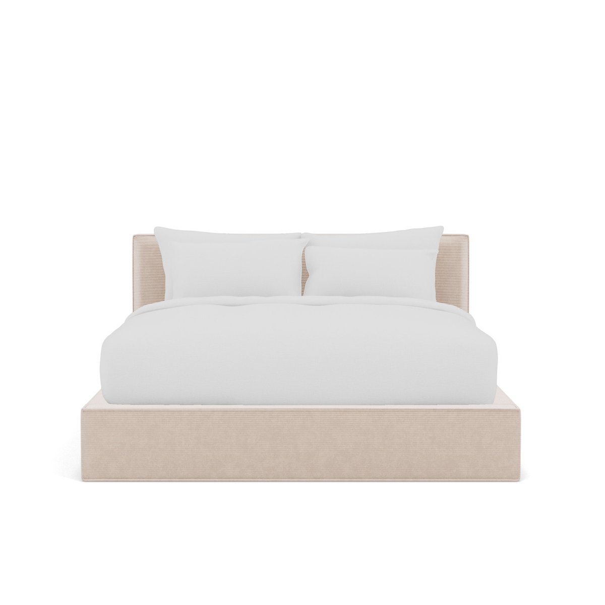Lit coffre - TOPAZE beige, BEST MOBILIER