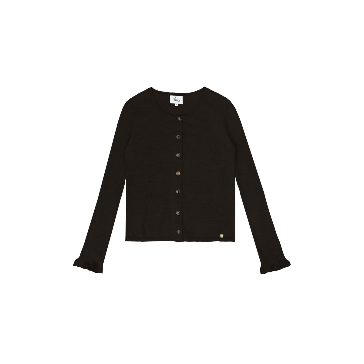 Monet - Gilet à boutons noir, LA PETITE ETOILE