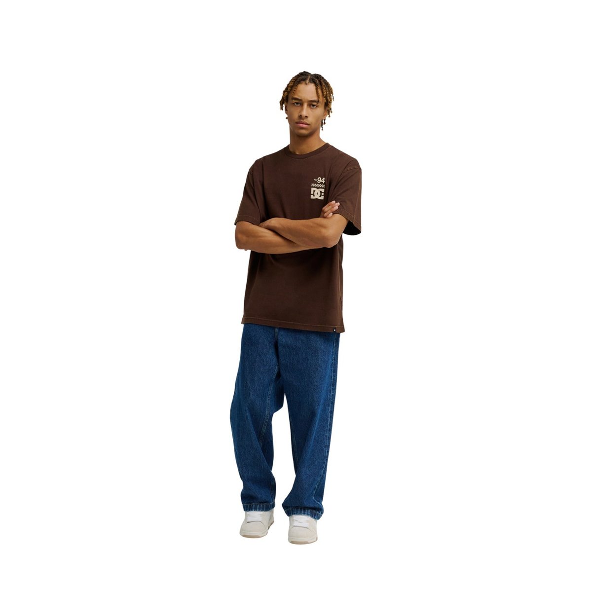 T-Shirt manches courtes. marron coffee bean, DC SHOES