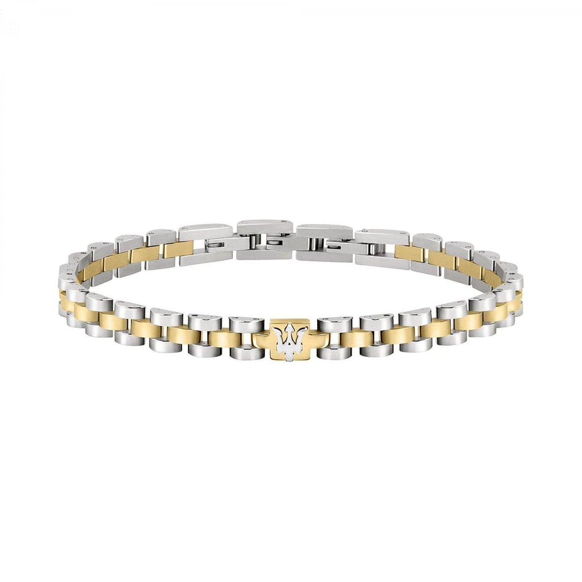 Bracelet MASERATI en Acier Bicolore argent, MASERATI