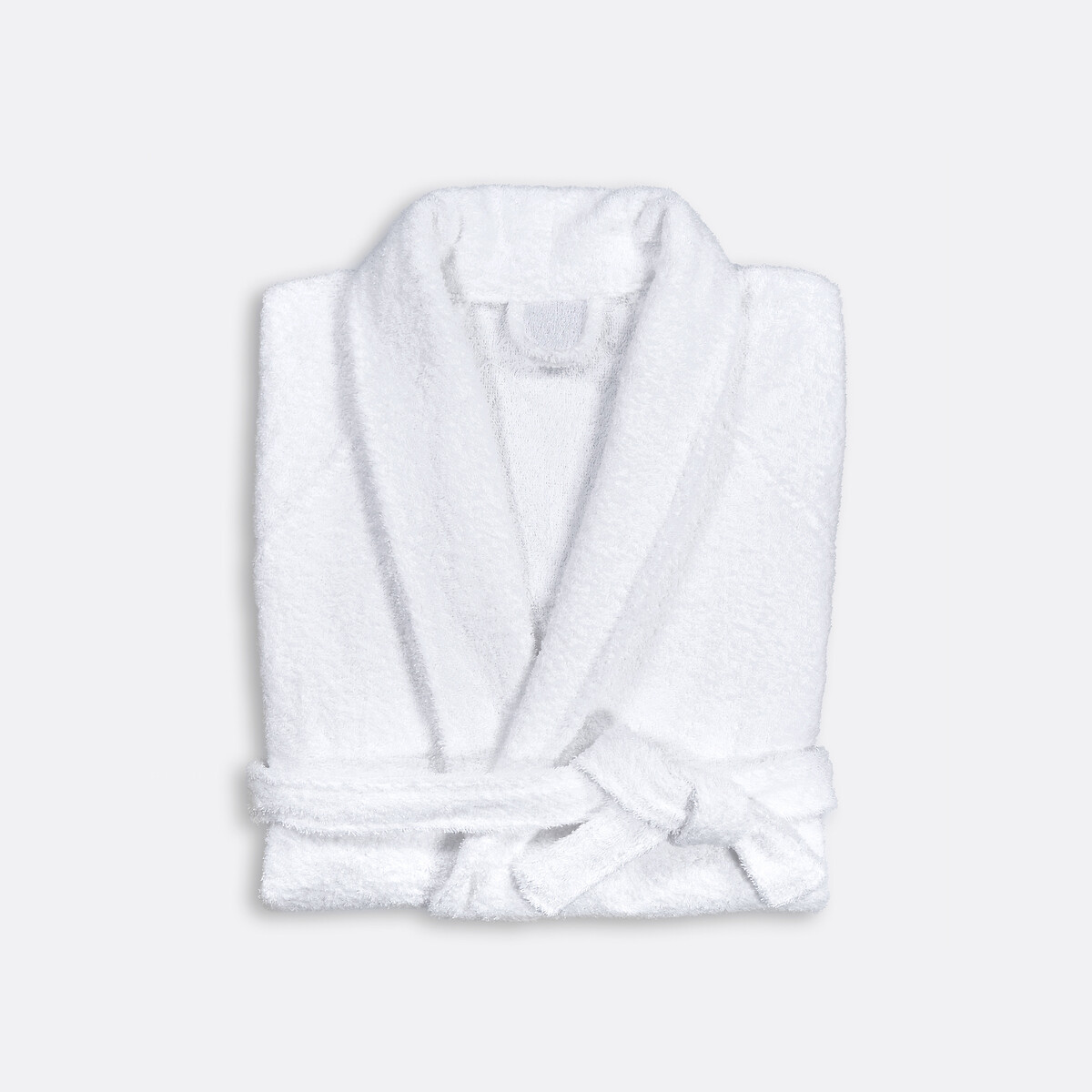 Accappatoio spugna collo a scialle 450g/m², Haxel bianco, LA REDOUTE INTERIEURS