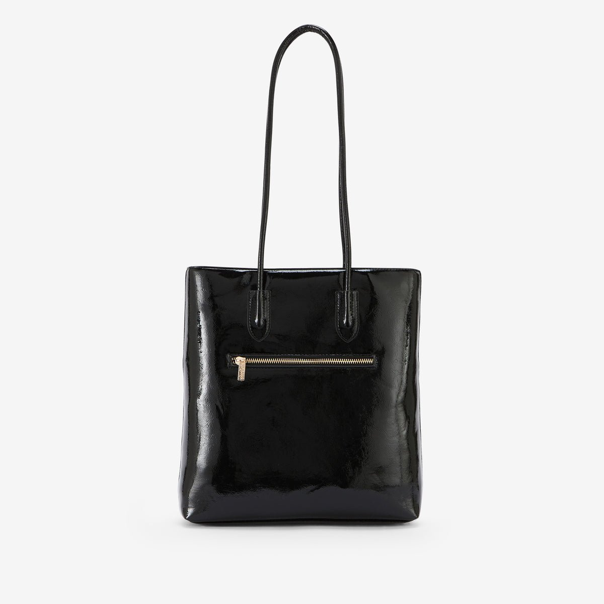 Sac shopper Rosario noir,doré, LOLLIPOPS