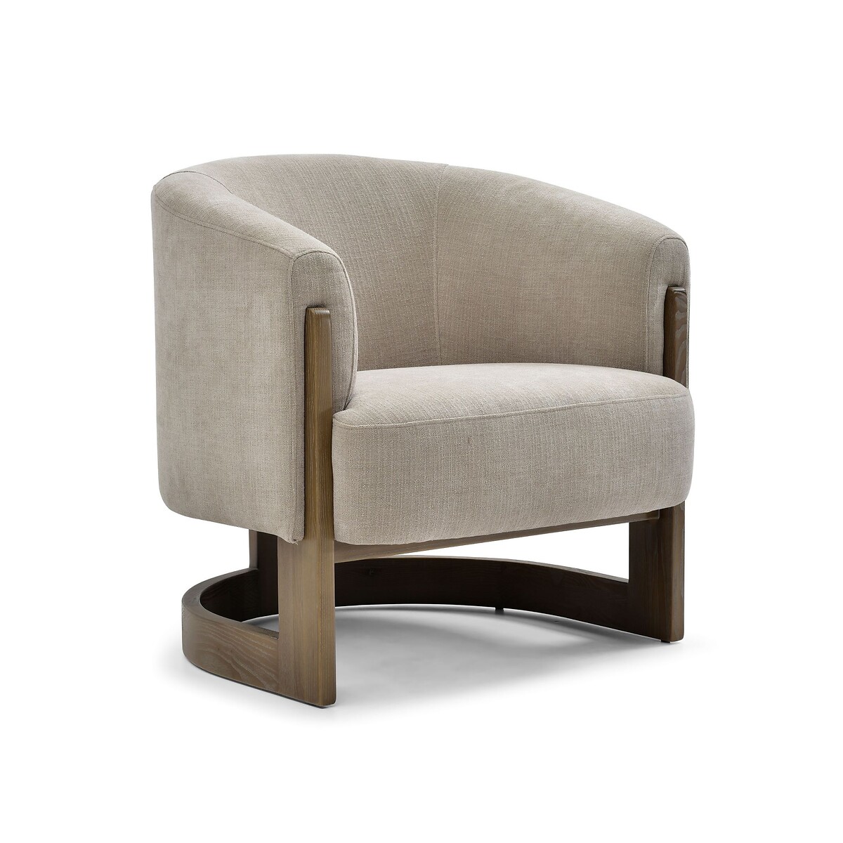 Leland Curve Chenille Tub Chair light taupe, ÉDITÉ