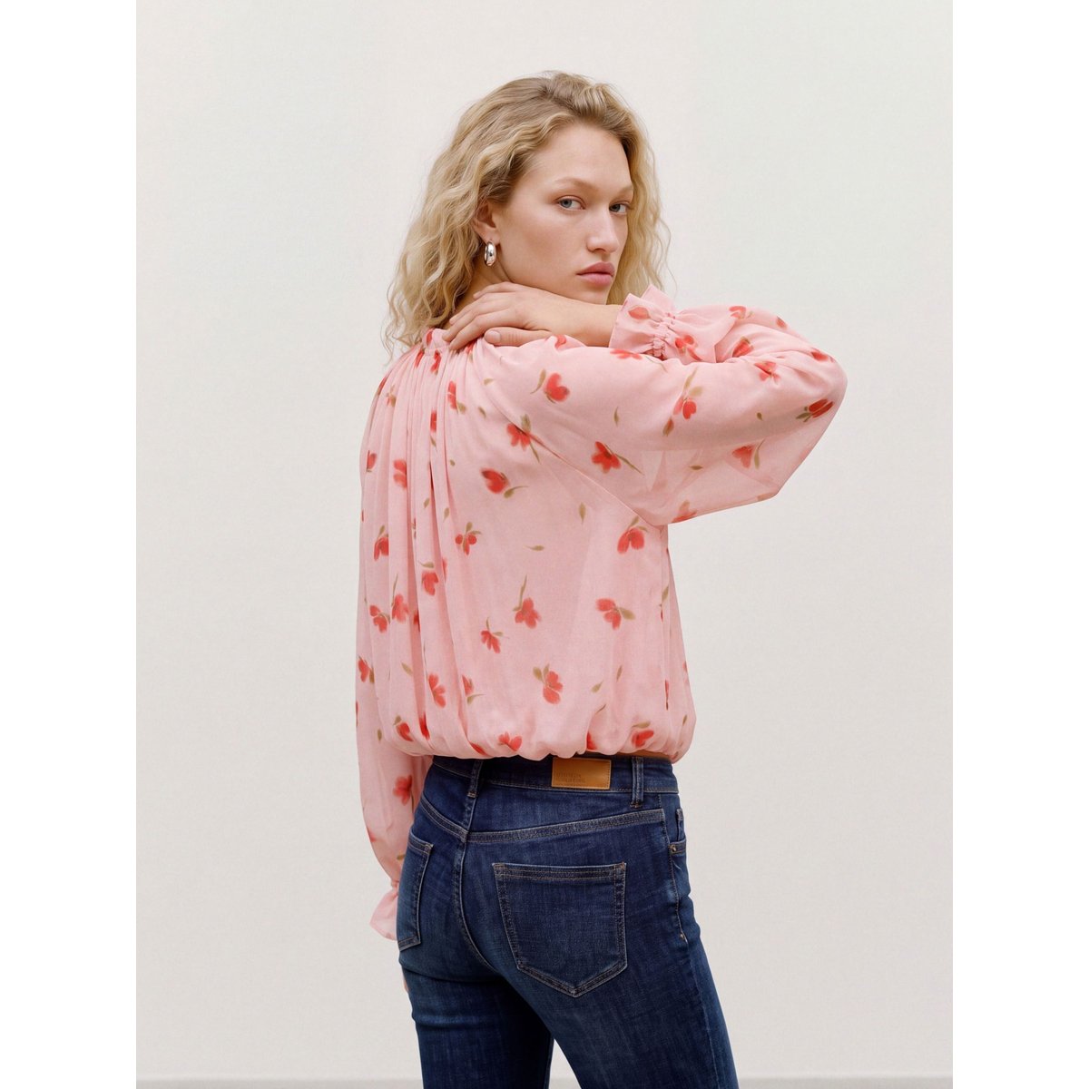 Blouse rose - chintz rose 1, VERO MODA