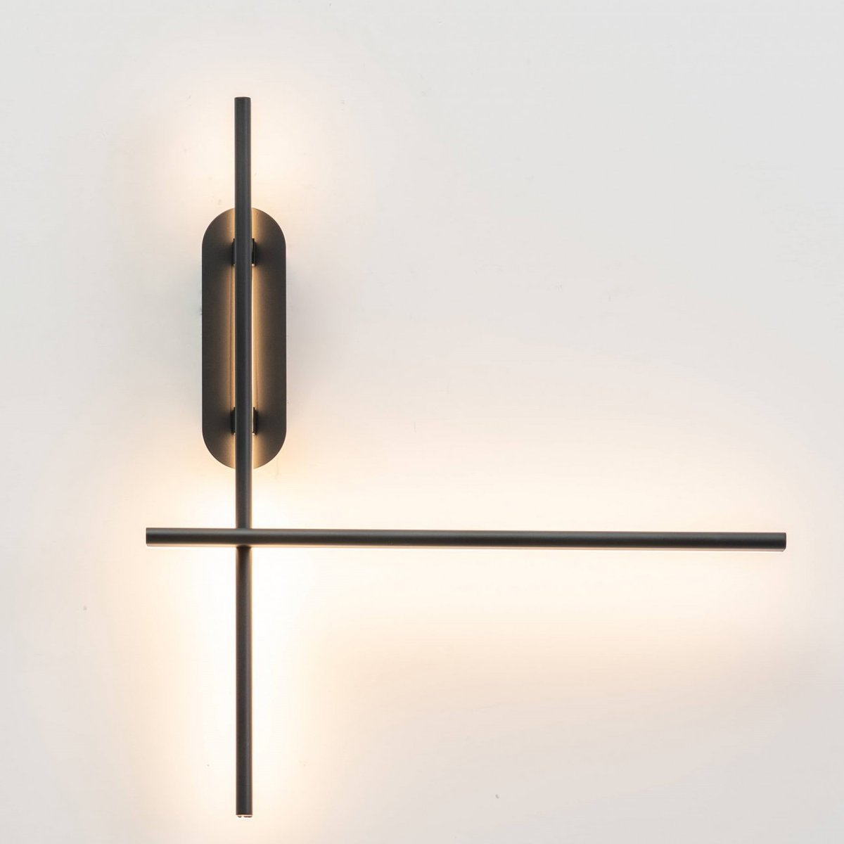 Grande applique au style art déco - TARANTO noir, KOSILUM