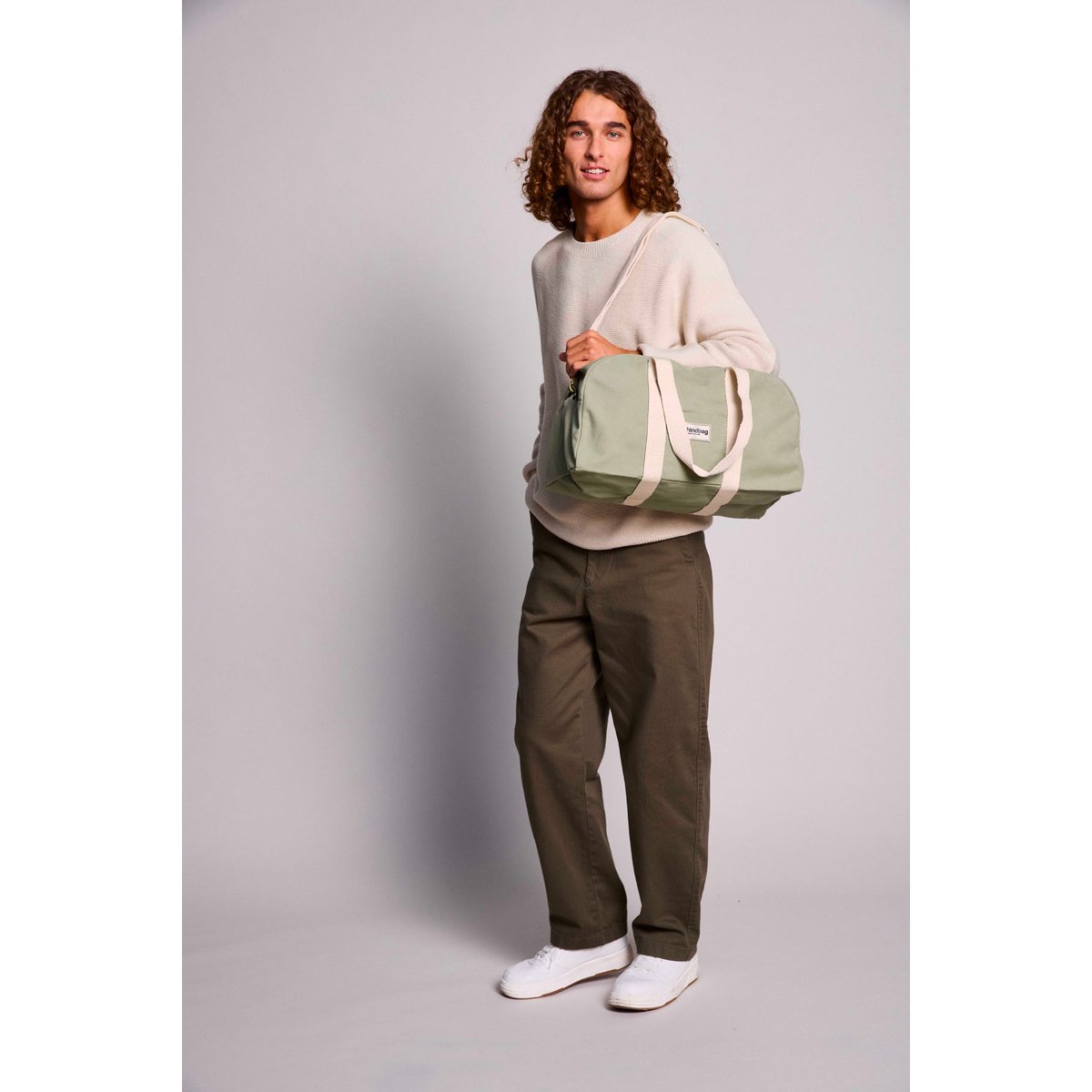 Sac bowling CHARLIE vert argile, HINDBAG