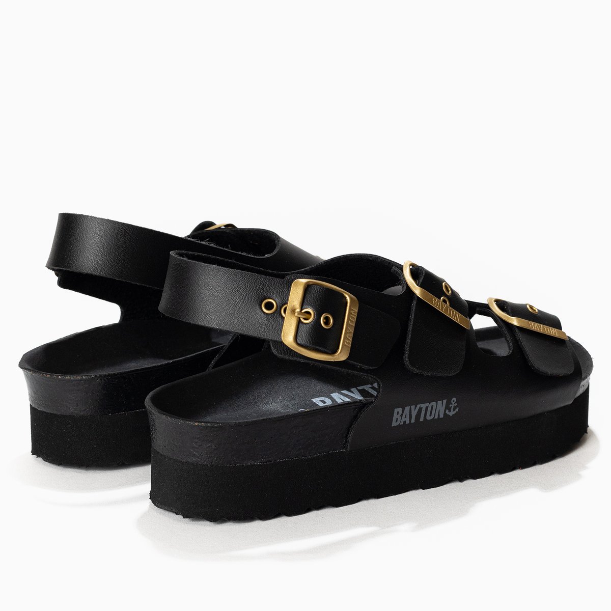 Sandales ACHILLE PLUS noir, BAYTON