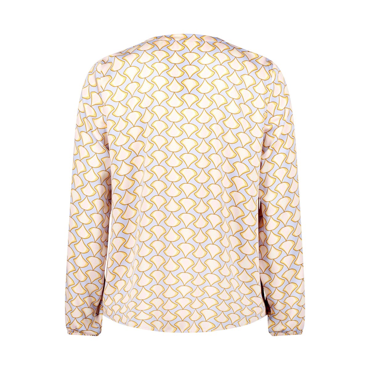 Blouse casual à motifs blue/apricot, CARTOON