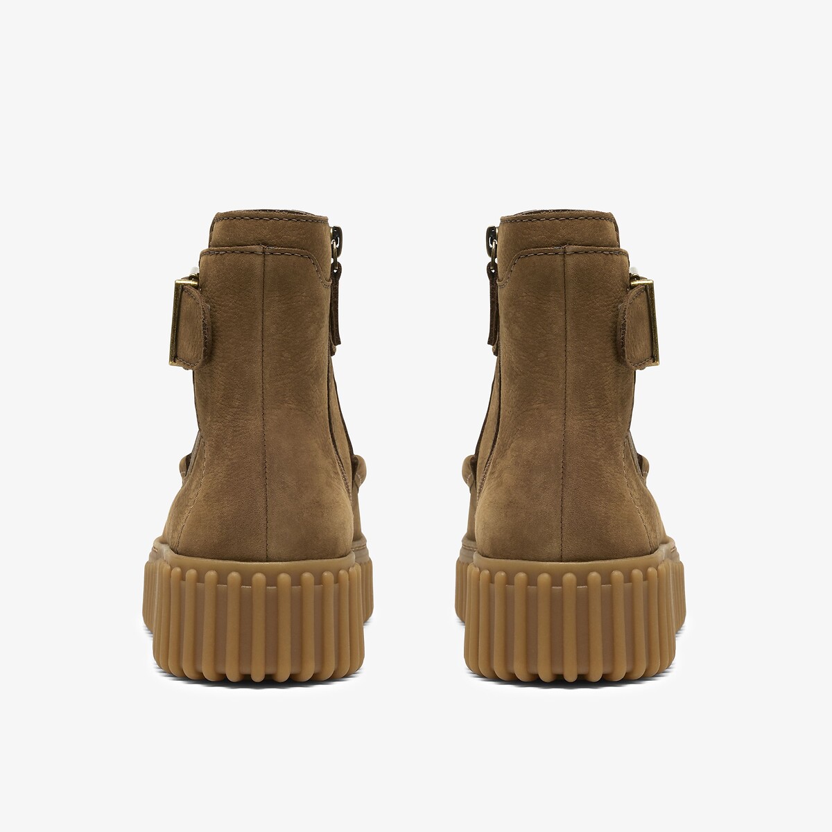 Botas de piel TORHILL BUCKLE camel, CLARKS