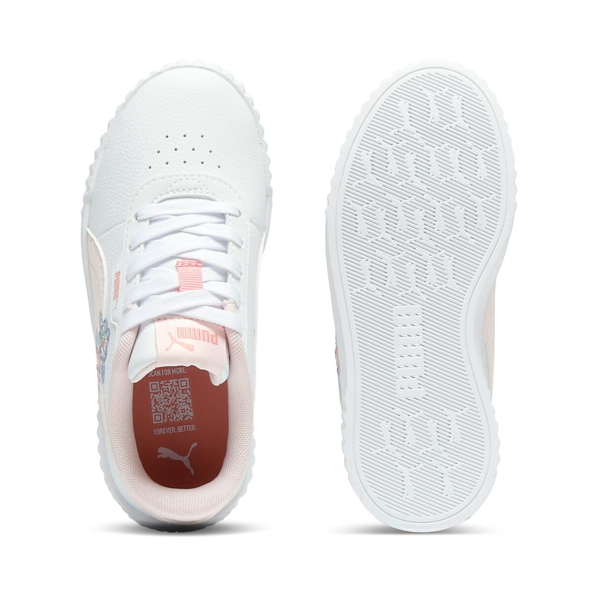 Sneakers Carina 3.0 Floral bianco/rosa, PUMA