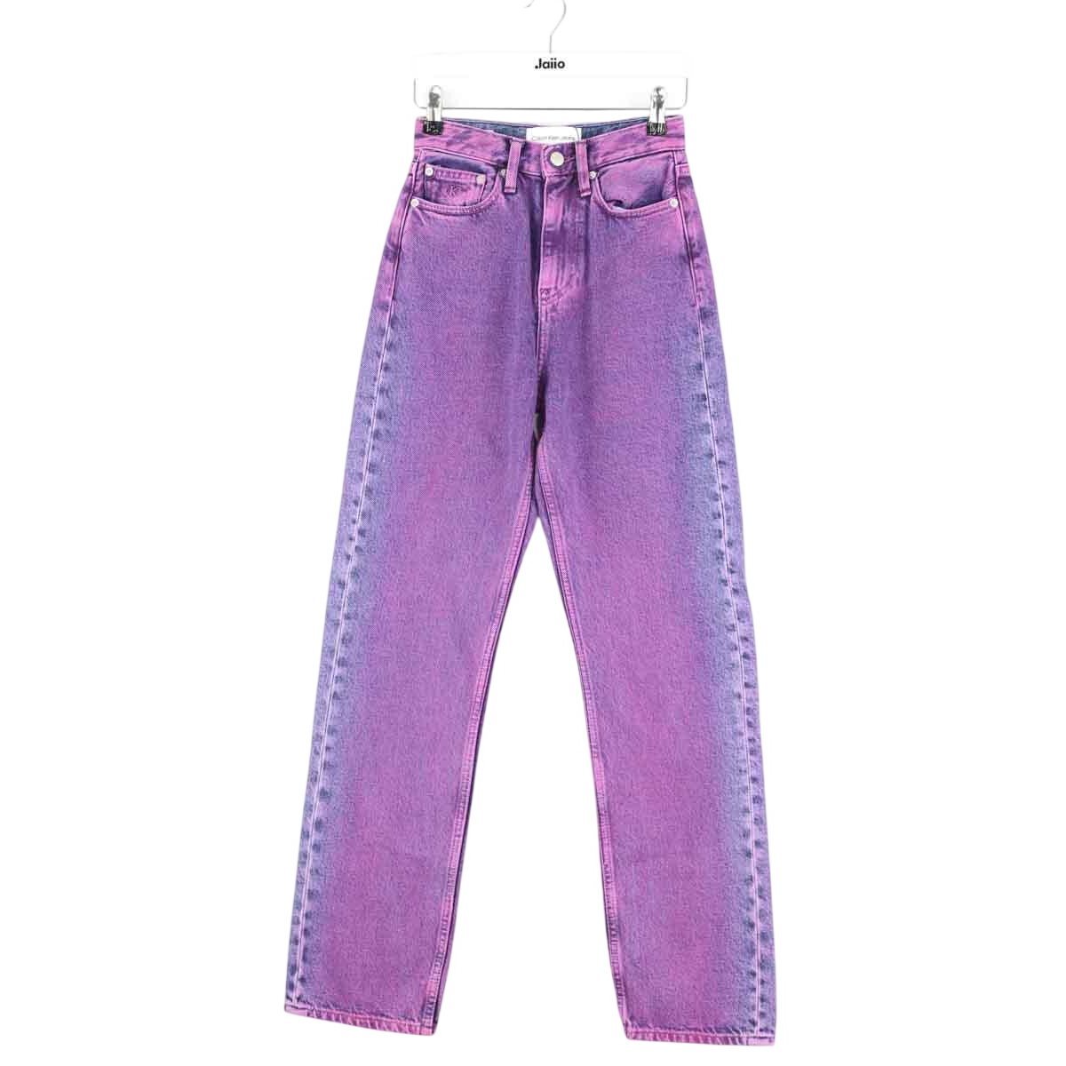 Jean droit - Très Bon État violet, CALVIN KLEIN