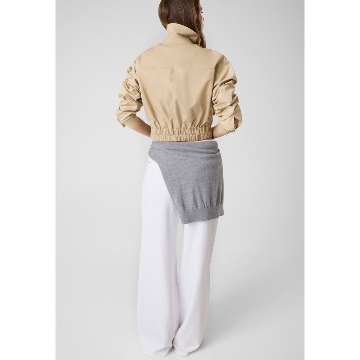 Veste Utility Courte beige, GUESS