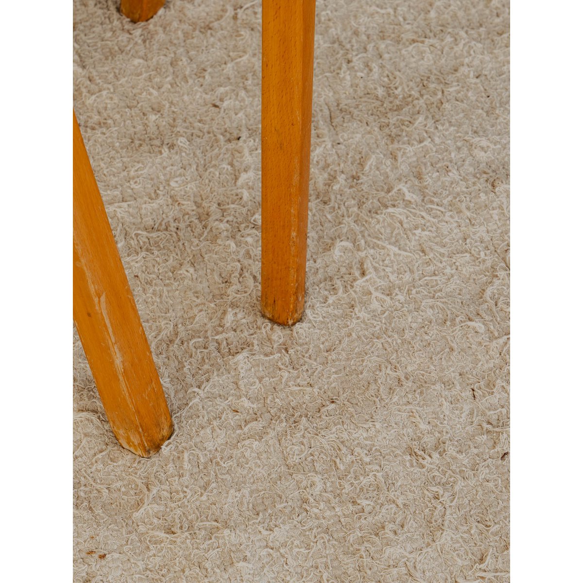 Lot de 6 chaises Baumann en bois Claude N°1387 - Bon état bois clair, DEBONGOUT