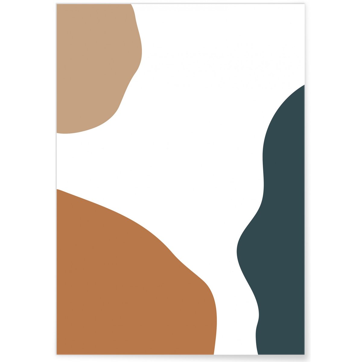 Affiche Abstract Background 1 blanc, L'AFFICHERIE