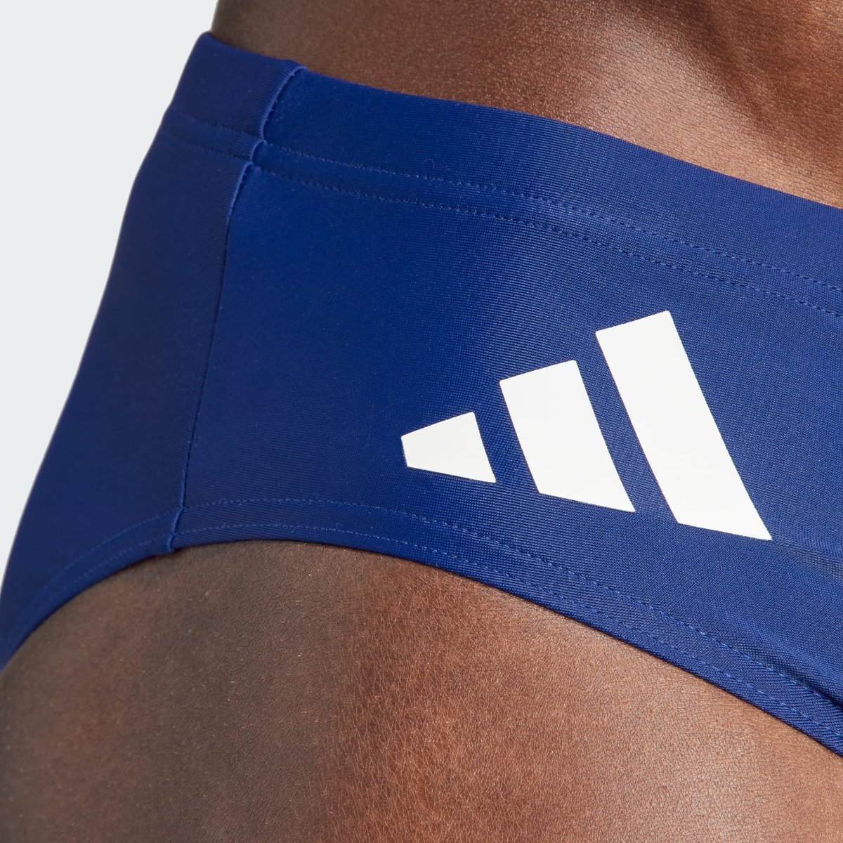 Slip De Bain Uni dark blue / white, adidas Performance
