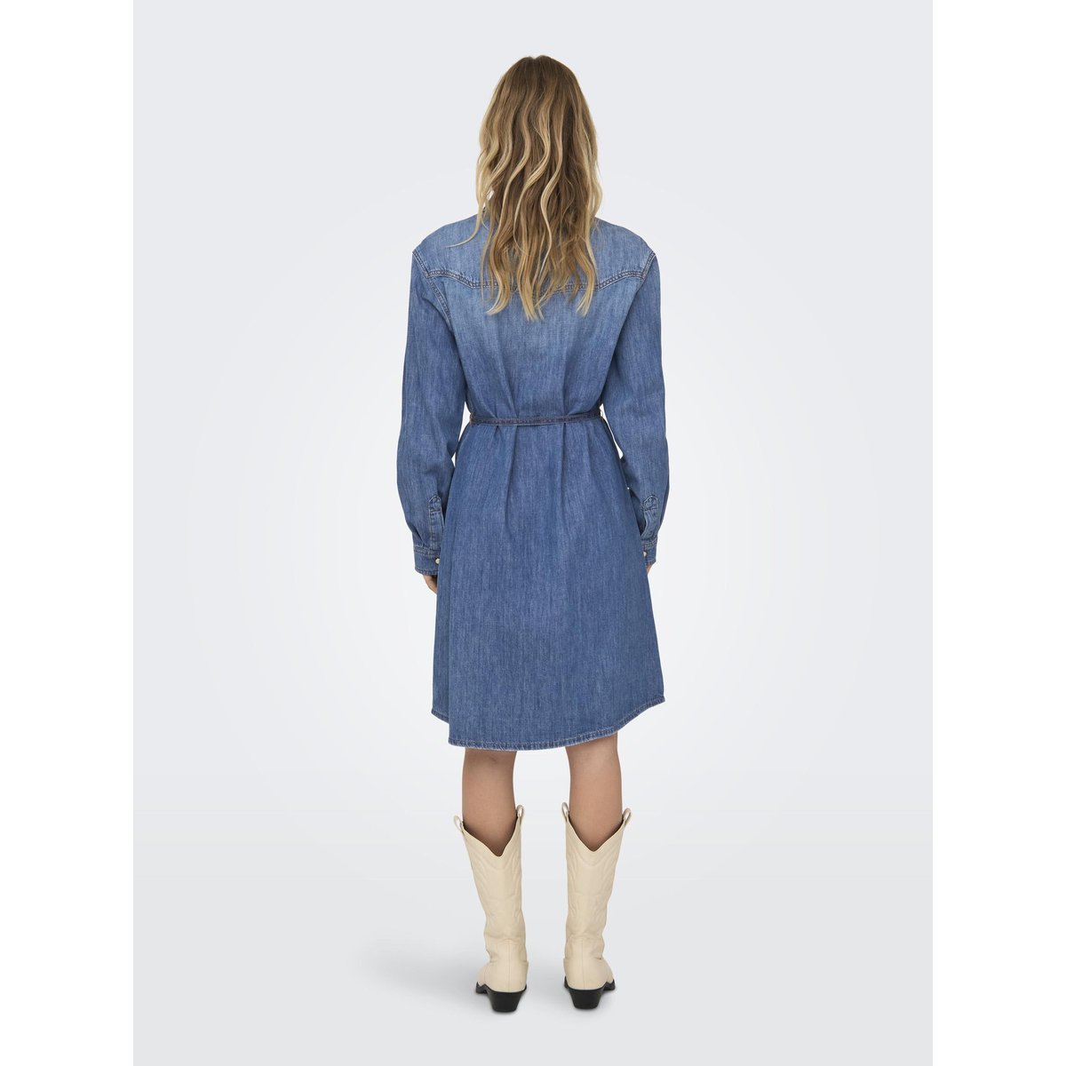 Robe En Denim medium blue denim, ONLY