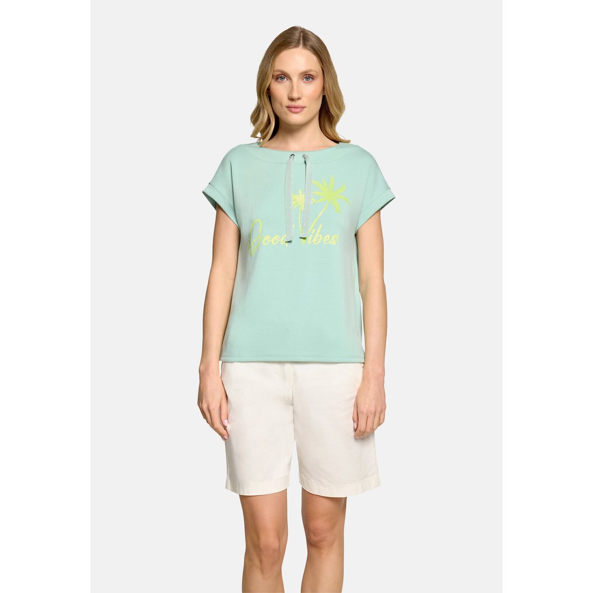 Sweat-shirt à impression patch mint/green, BETTY BARCLAY