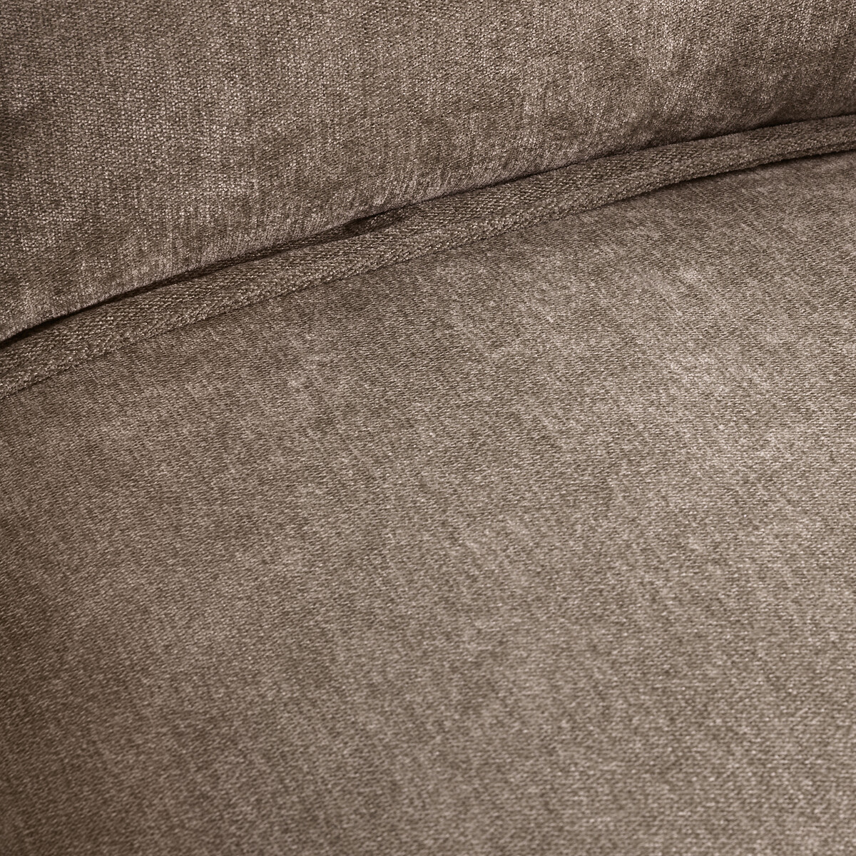 Funda para sillón de poliéster jaspeado, ODNA marrón grisáceo, LA REDOUTE INTERIEURS
