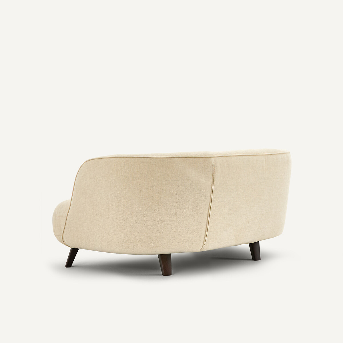 Canapé XS, 3 places, en polyester, ROSEBURY ivoire, AM.PM X EMMANUEL GALLINA