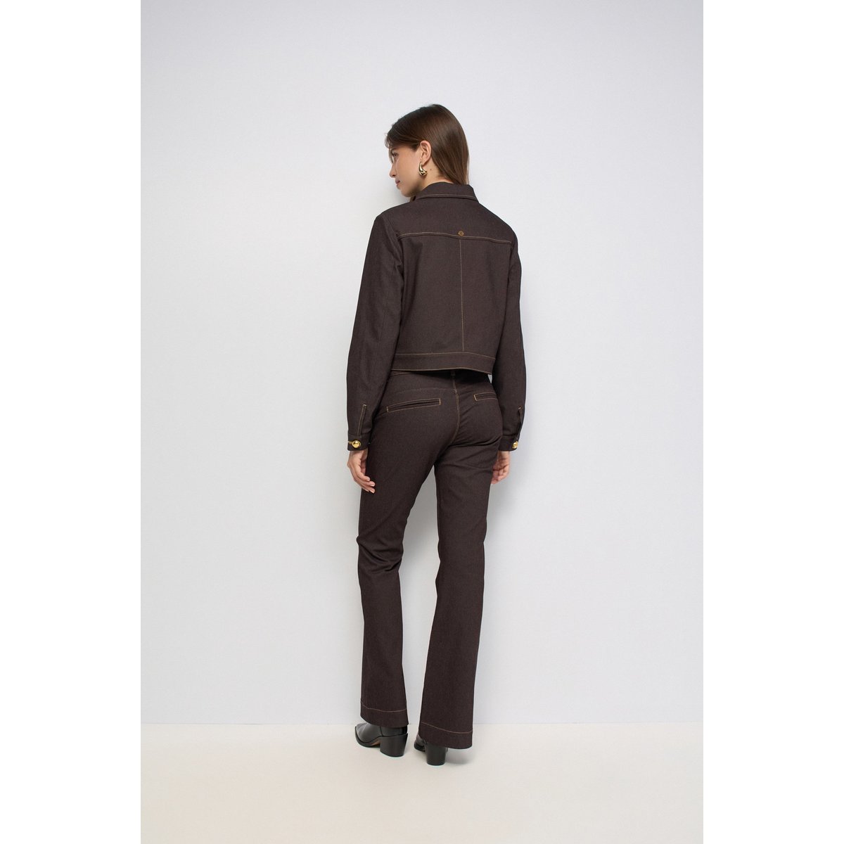 VESTE EN DENIM marron, SALSA JEANS