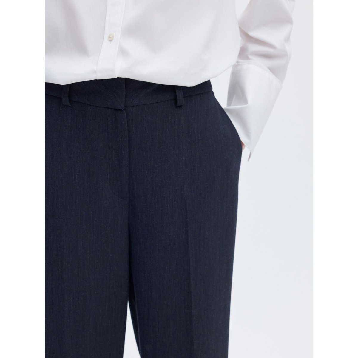 Pantalon À Jambe Ample dark sapphire, SELECTED