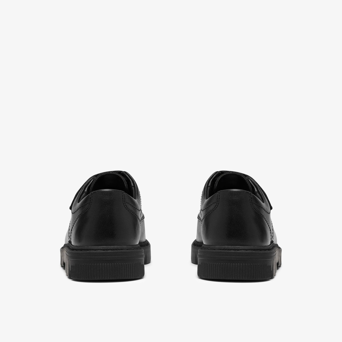 Derbies Cuir Coupe Large LORCAM LANE K noir, CLARKS