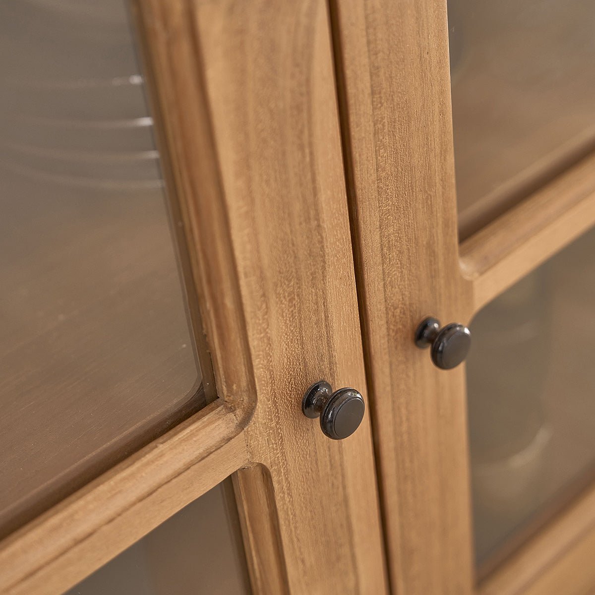 Buffet en teck massif 160 cm 4 portes 4 tiroirs  DOMAINE naturel, BERAH GETAH