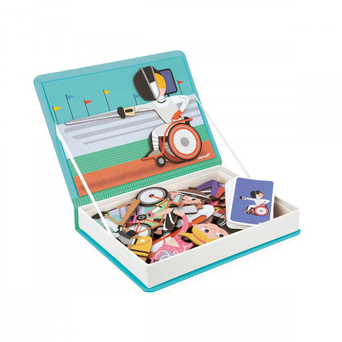 Magneti'book - Sports bleu, JANOD