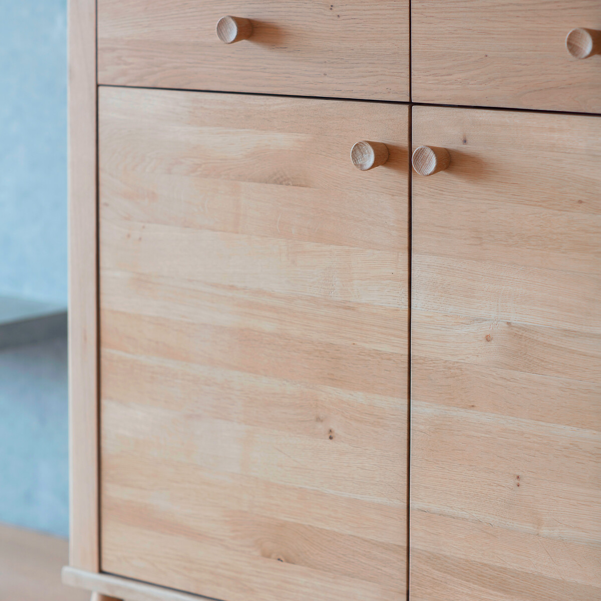 Wycombe Scandi Oak 3 Door Sideboard natural oak, ÉDITÉ