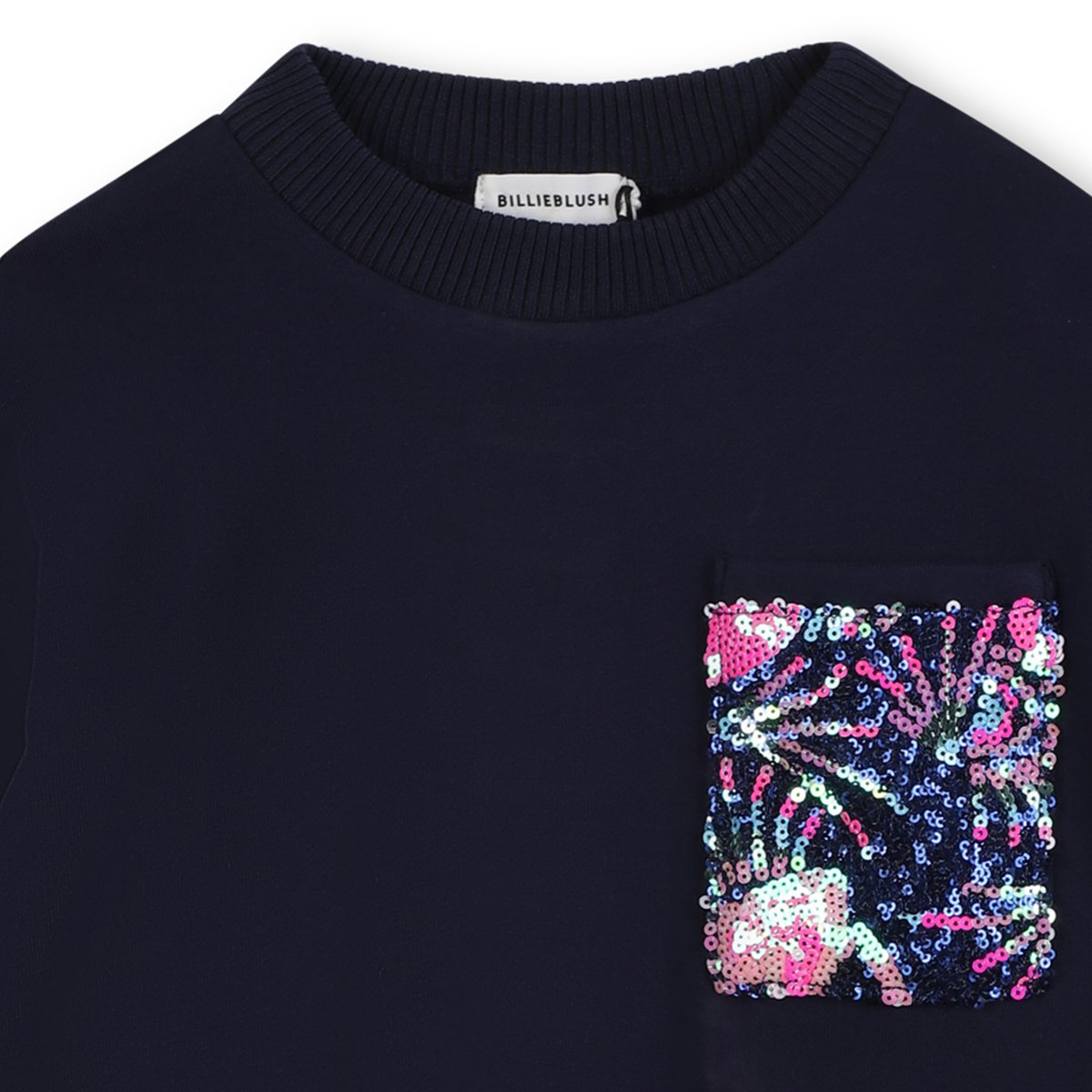 Robe avec manches ballon indigo blue, BILLIEBLUSH
