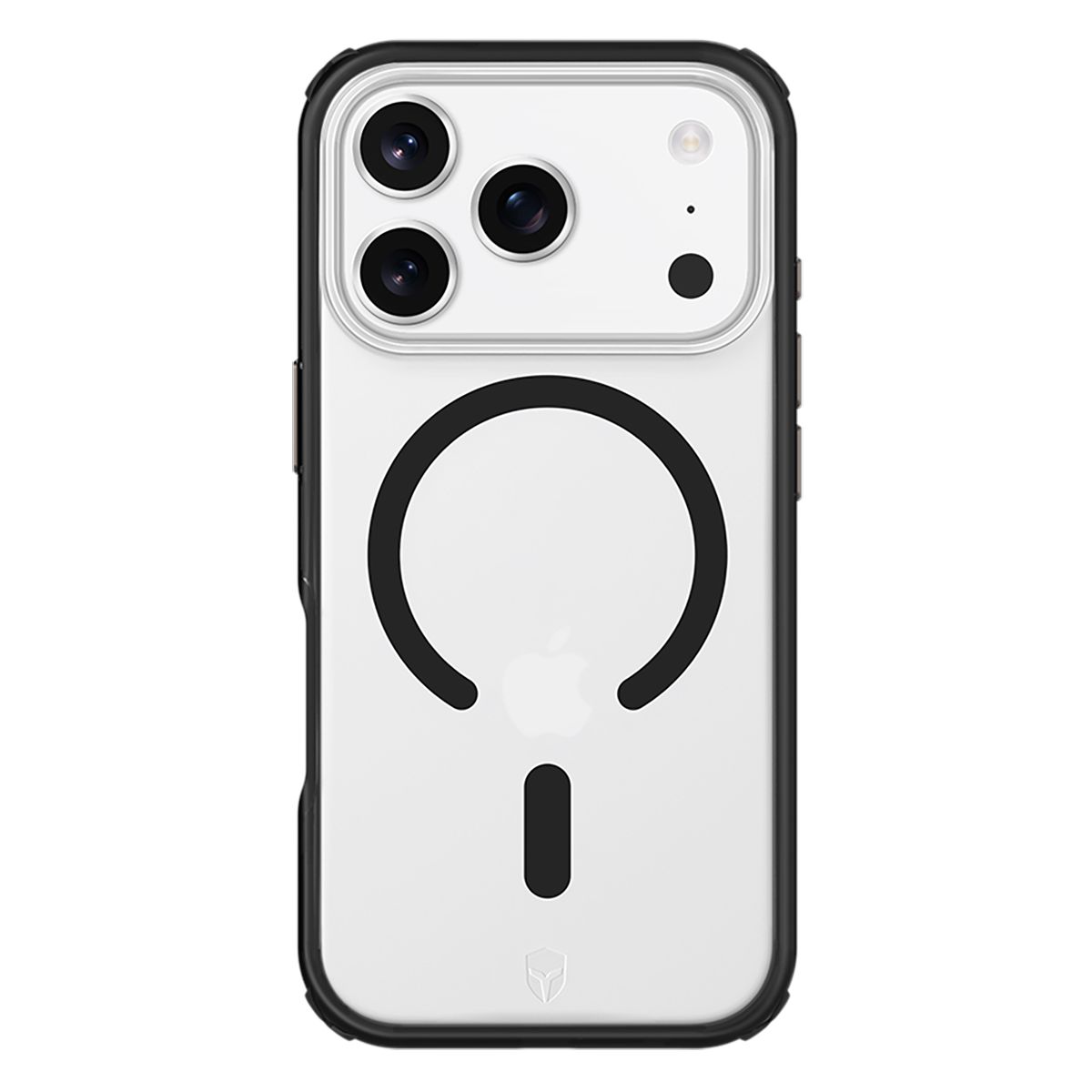 Coque iPhone 17 Pro MagSafe Xtrem Noir couleur unique, FORCE CASE